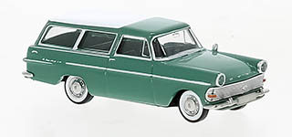 20137 - H0 - Opel P2 Caravan grün, weiss, 1960